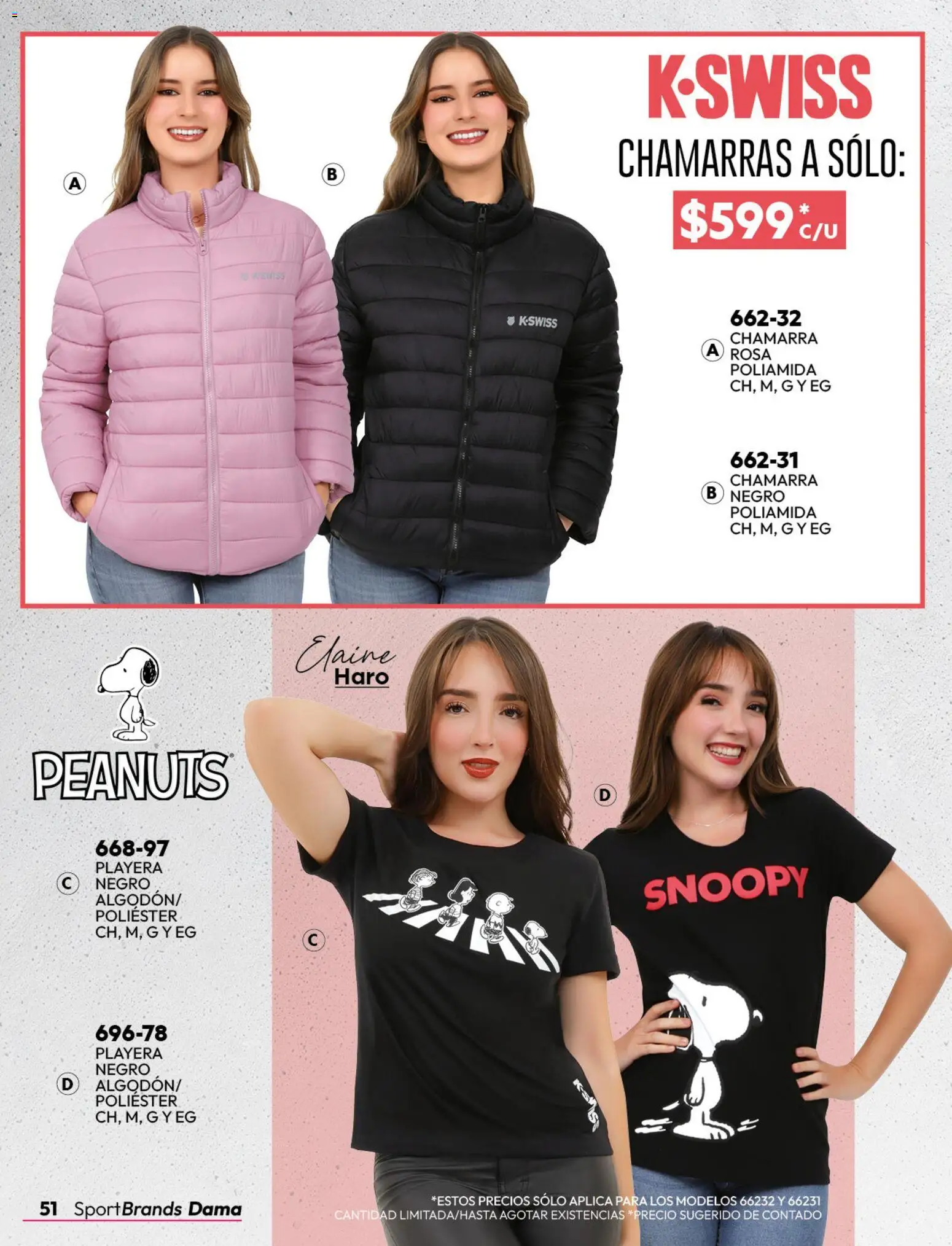 Nuevas ofertas de Cklass válidas en toda la República Mexicana desde el 08/07/2026. ¡Encuentra las mejores ofertas en Cklass catálogo Sportbrands caballero! | Página: 169 | Productos: Chamarra, Playera