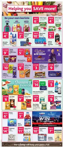Preview of Cadbury Chocolate Bars or Maynards Candy, 33-64 g from shop Co-op Food valid from 14.05.2026 | Page: 13 | Products: Tea, Milk, Yogurt, Juice