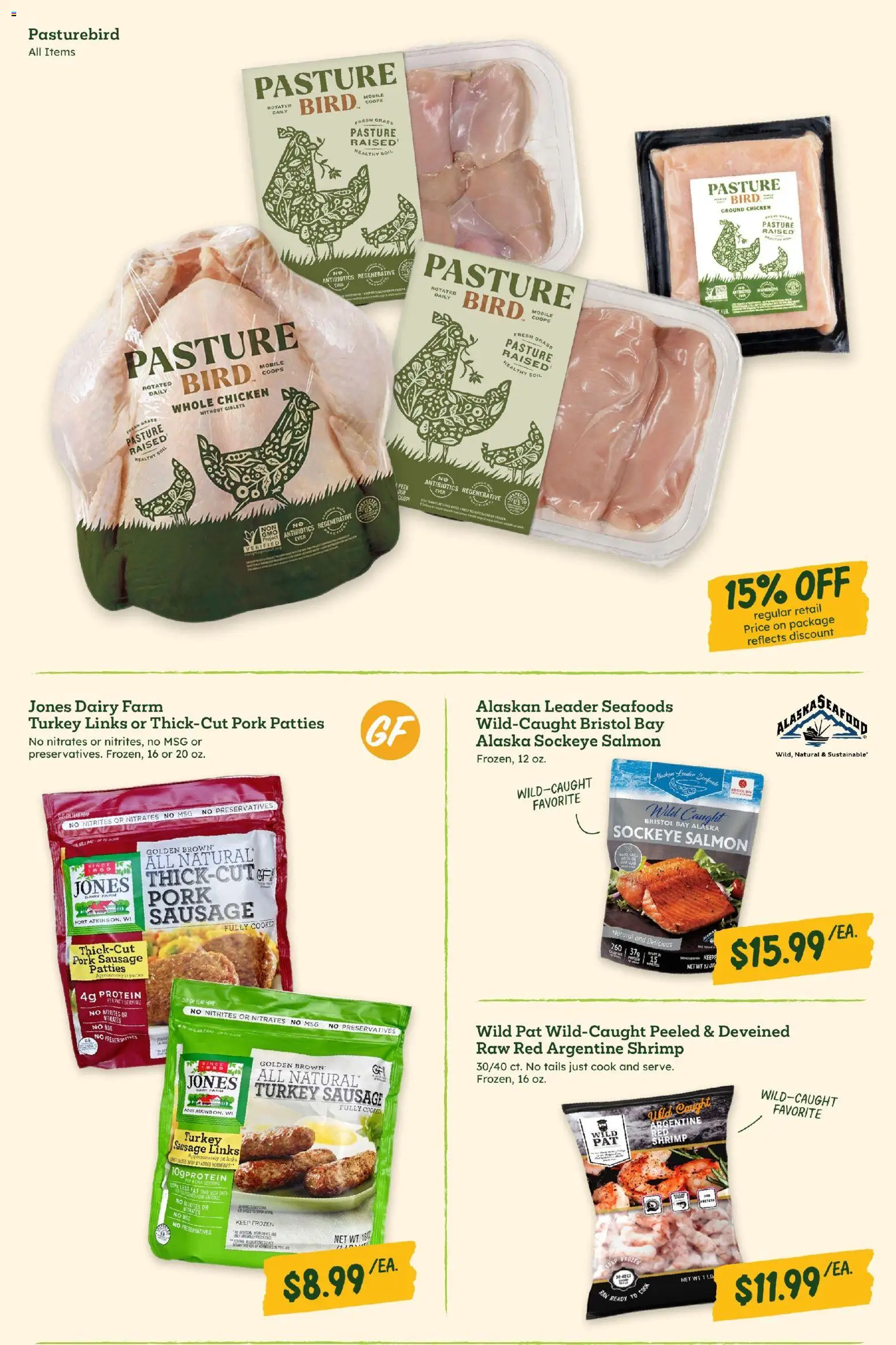 Sprouts Weekly Ad - valid from 07/29/2026 | Page: 4 | Products: Pork, Sausage, Hat