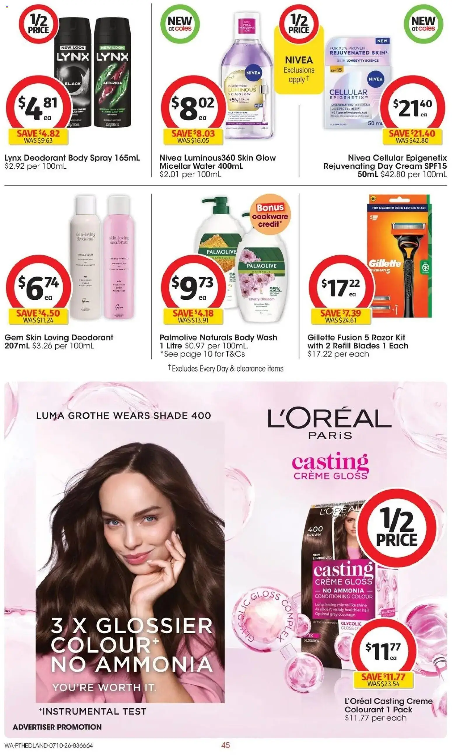 ﻿Coles catalogue valid from 07/10/2026 > Online Australia | Page: 45