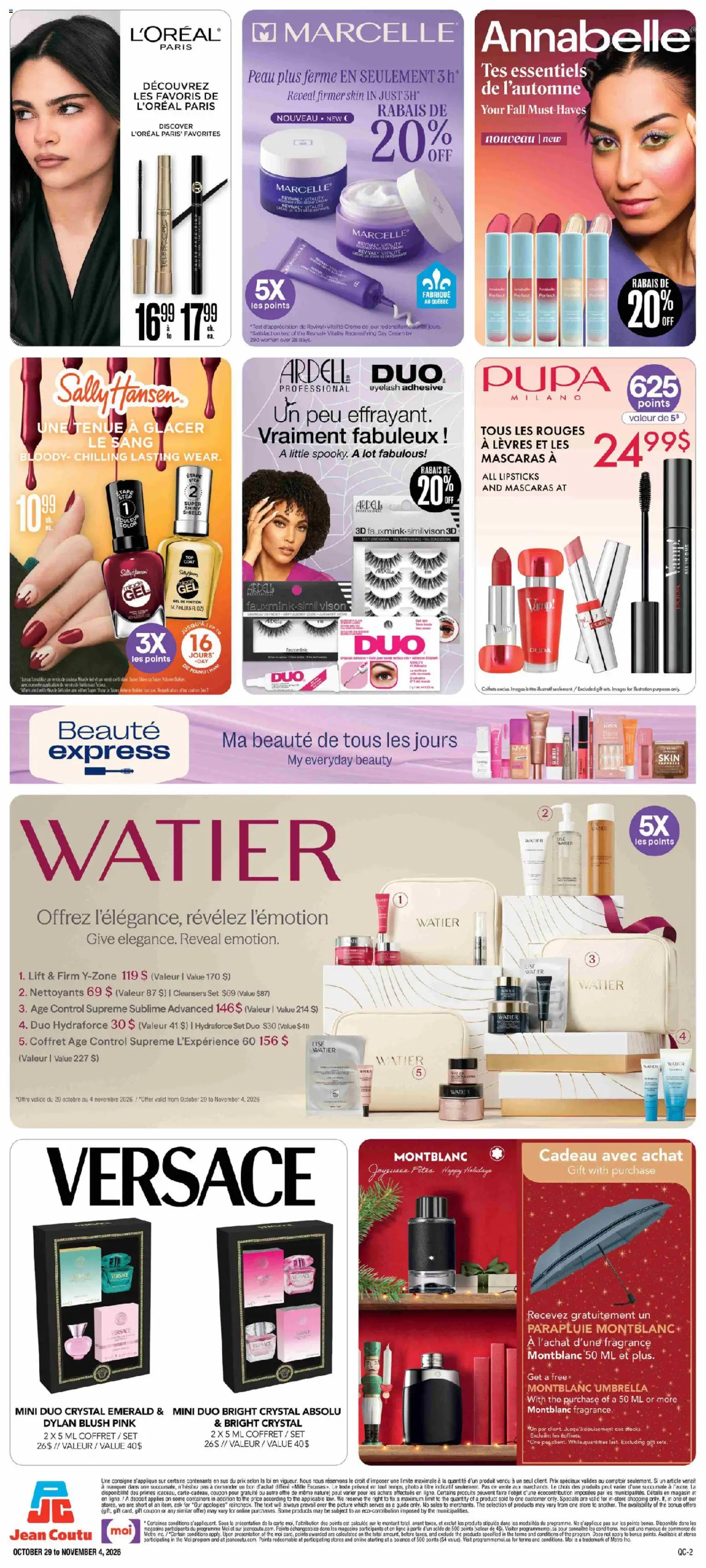 Jean Coutu flyer valid from Oct 29, 2026 | Page: 2