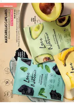 Vista previa de Oriflame campaña 13 2026, nuevo folleto de la tienda, válido en México a partir del 12/09/2026 | Página: 112 | Productos: Smoothie, Aguacate, Mascarillas, Ingredientes