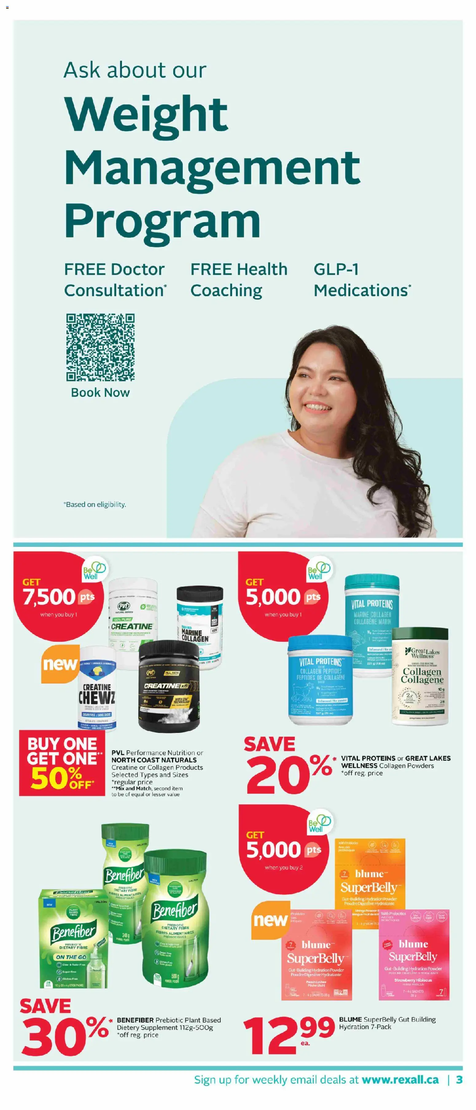 Rexall flyer valid from Jul 10, 2026 | Page: 9 | Products: Powder