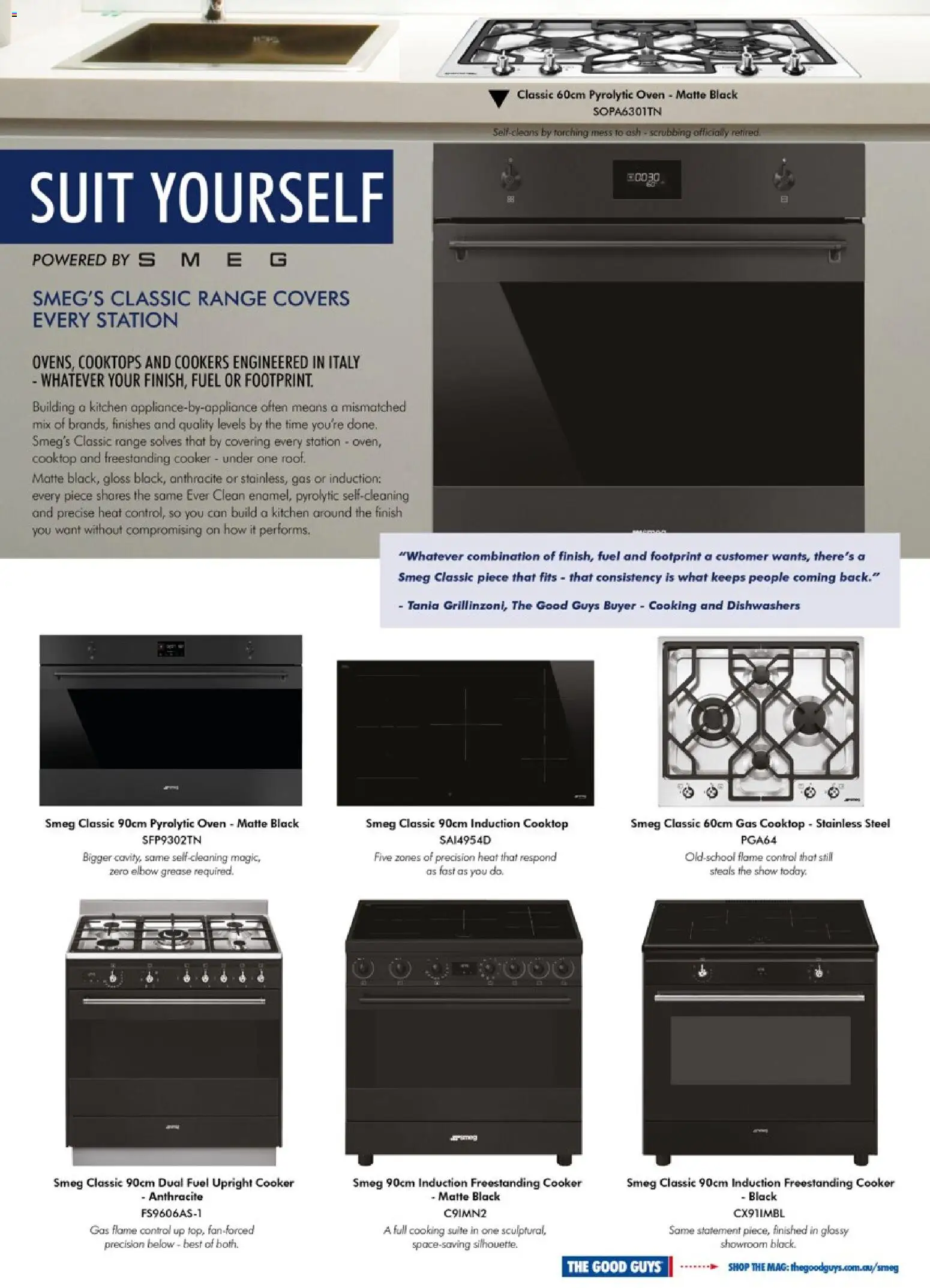 The Good Guys catalogue - valid from 01/10/2026 | Page: 7 | Products: Cooker, Suit, Oven, Cooktop