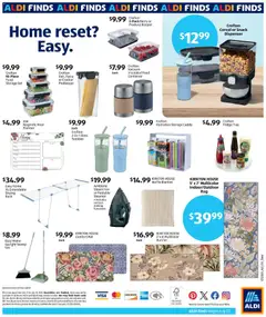 Preview of Aldi weekly ads valid from 07/22/2026 | Page: 2 | Products: Blanket, Vacuum, Steamer, Iron
