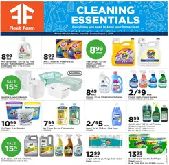 Preview of Mills Fleet Farm weekly ads valid from 08/03/2026