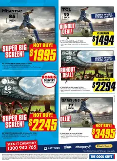 Preview of The Good Guys catalogue DMTD - valid from 03.06.2026 | Page: 2 | Products: Household, Tv, Smart tv, Screen
