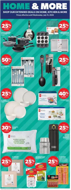 Preview of Real Canadian Superstore weekly flyer / circulaire from shop Real Canadian Superstore valid from Jul 2, 2026 | Page: 35 | Products: Pillow