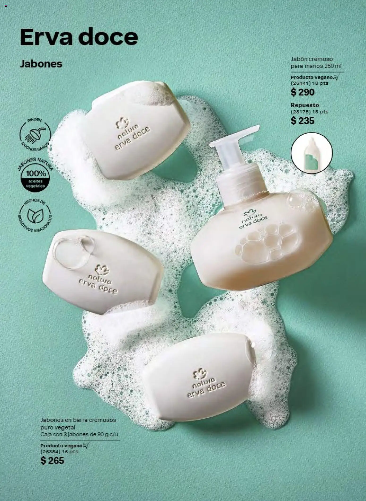 Nuevas ofertas de Natura válidas en toda la República Mexicana desde el 21/08/2026. ¡Encuentra las mejores ofertas en Natura campaña 13 2026! | Página: 142 | Productos: Barra, Caja, Jabón