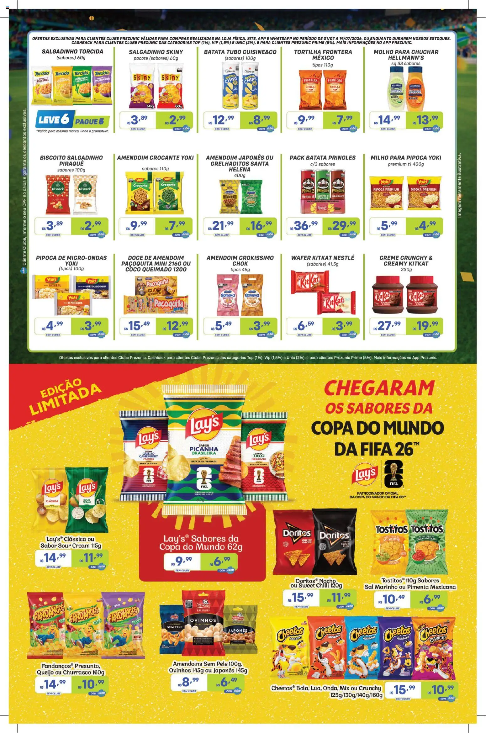 Prezunic Folheto - válido de 01/07/2026 | Página: 2 | Produtos: Picanha, Caixa, Microondas, Camembert