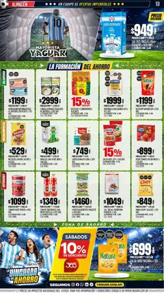 Vista previa Yaguar - Oferta Semanal Santa Fé válido desde el 22/06/2026 | Página: 12 | Productos: Botella, Ketchup, Atún, Tomate