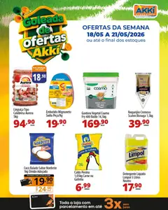 Akki Atacadista ofertas Semanal - Pré-Visualização do folheto da loja Akki Atacadista, válido de 18.05.2026 | Página: 6