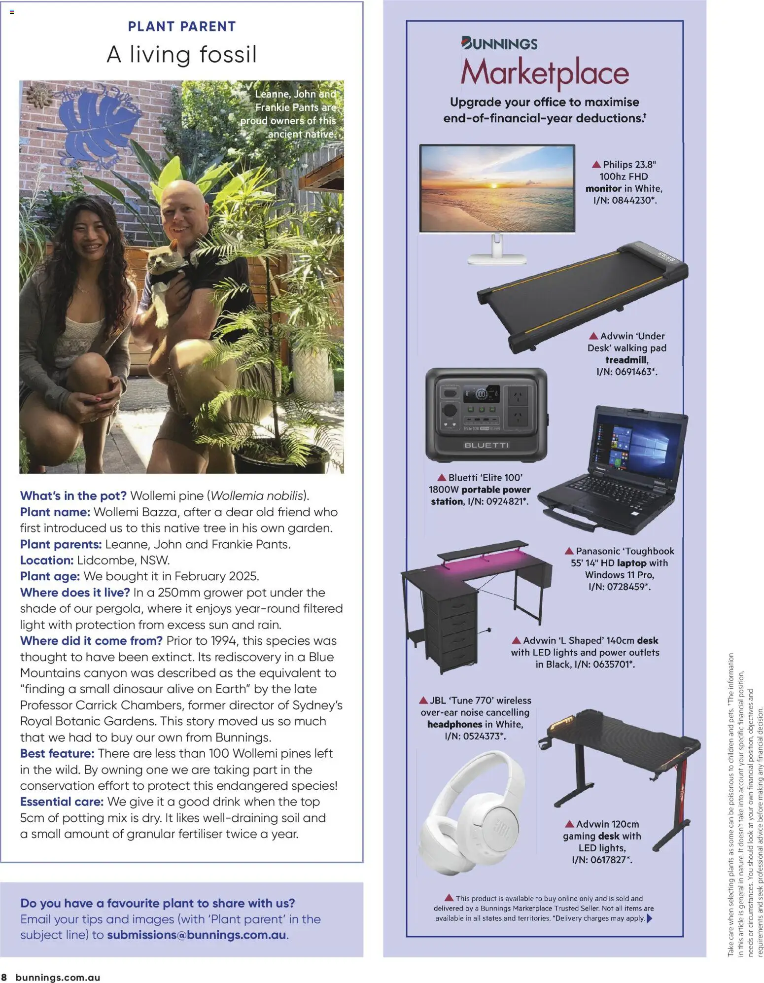 Bunnings Warehouse catalogue - valid from 01.05.2026 | Page: 8 | Products: Pot, Pants, Monitor, Portable
