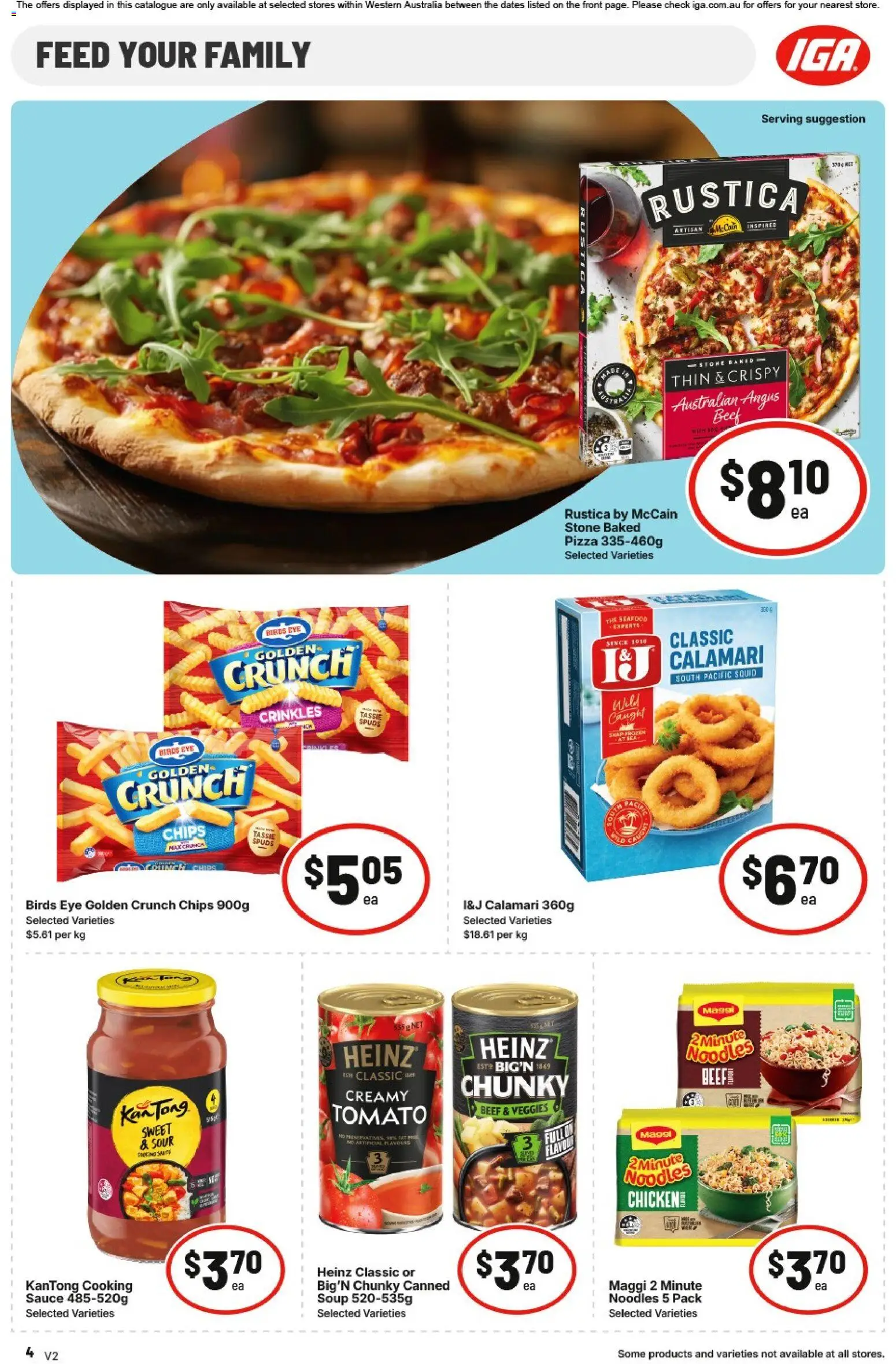 IGA catalogue - valid from 20.05.2026 | Page: 5 | Products: Chicken, Noodles, Sauce, Soup