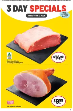 Preview of IGA 3 Day Specials - QLD - valid from 10/07/2026