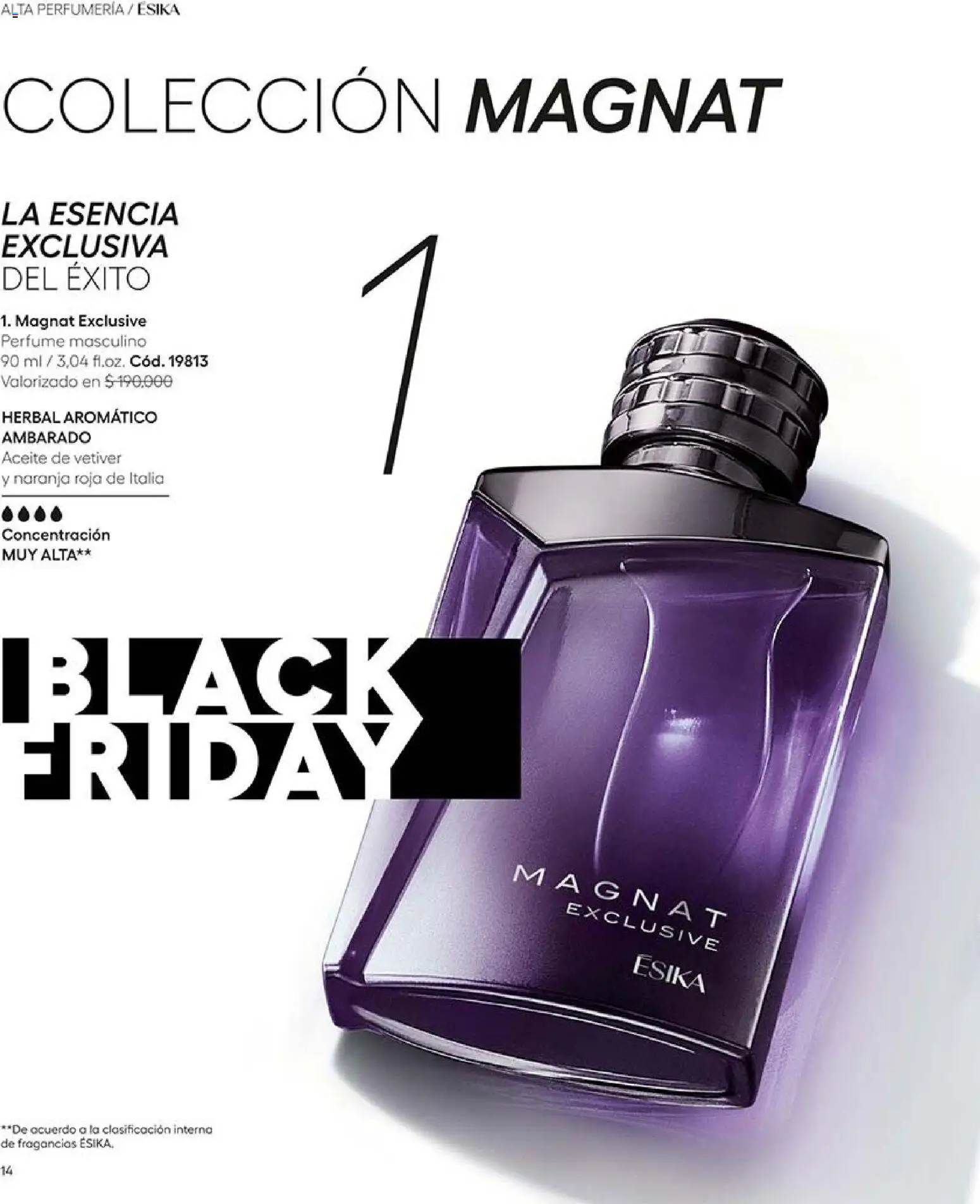 Ésika revista - valida desde el 30/10/2026 | Página: 14 | Productos: Perfume, Aceite