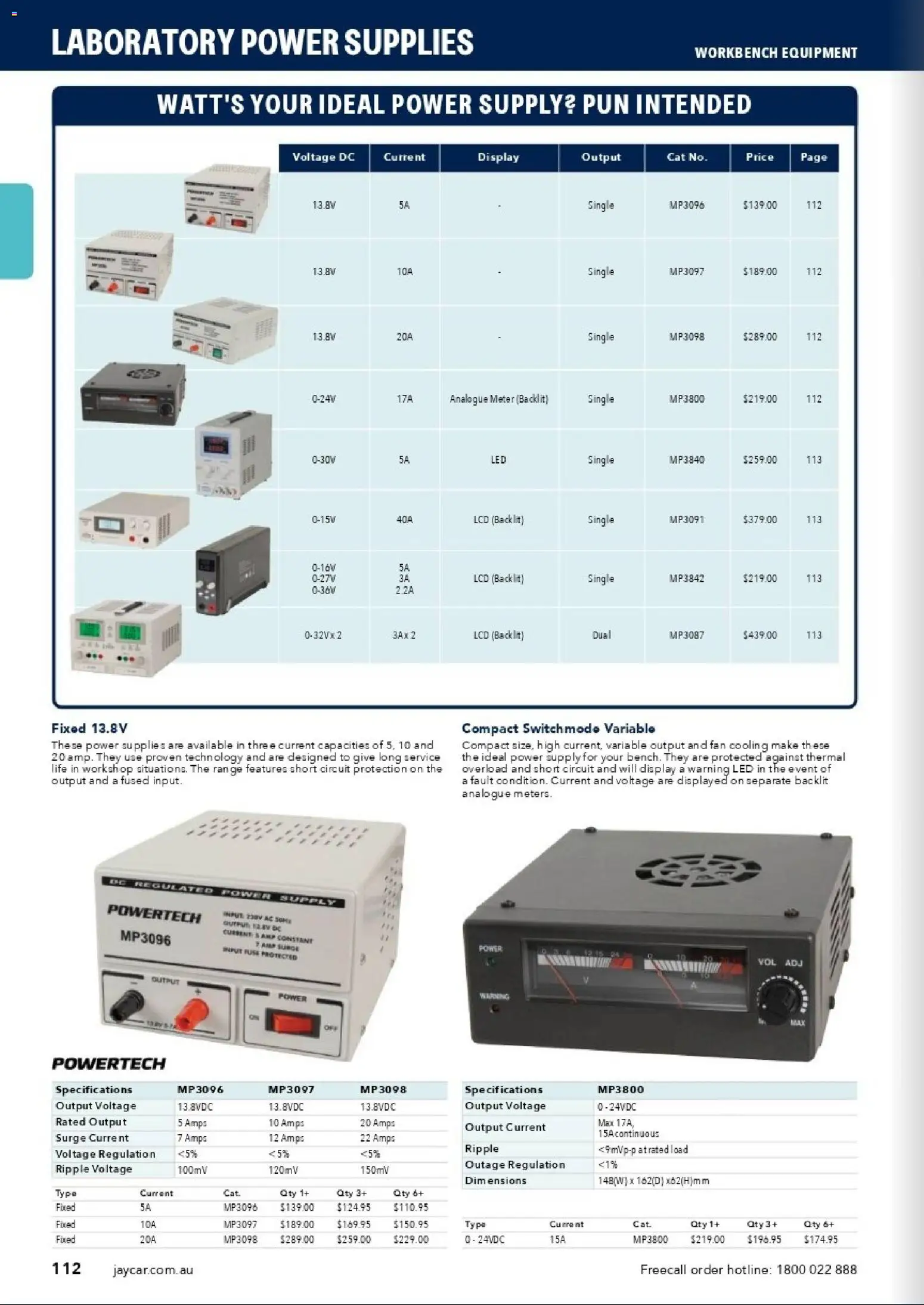 Jaycar catalogue - valid from 31/08/2026 | Page: 110 | Products: Fan