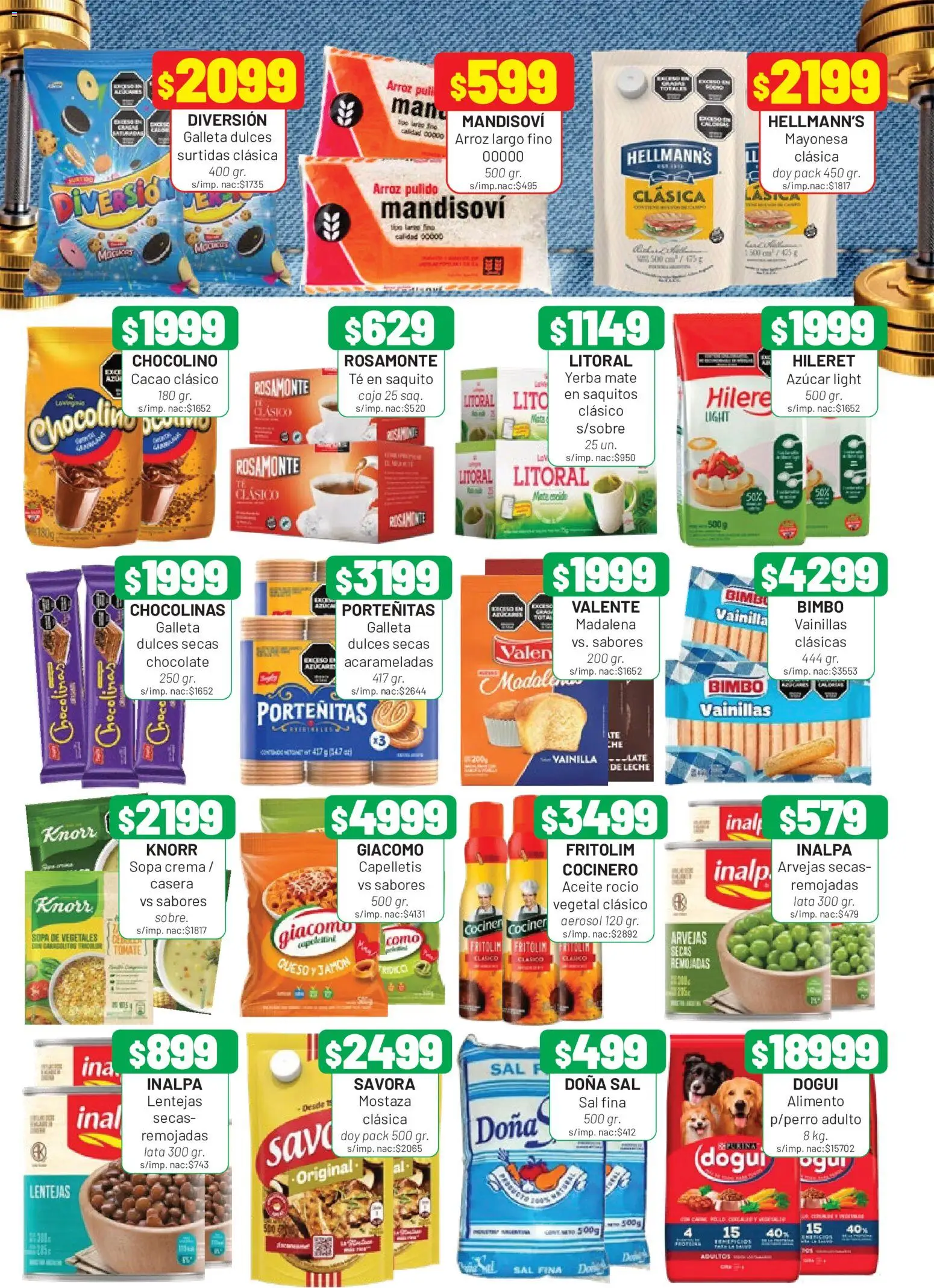 Almacor catálogo │ válido desde el 10/09/2026 | Página: 6 | Productos: Azucar, Sopa, Queso, Té