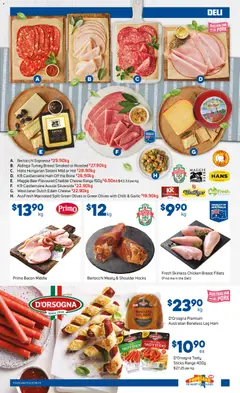 Preview of Foodland catalogue - valid from 05/08/2026 | Page: 3 | Products: Bacon, Salami, Chicken, Olives