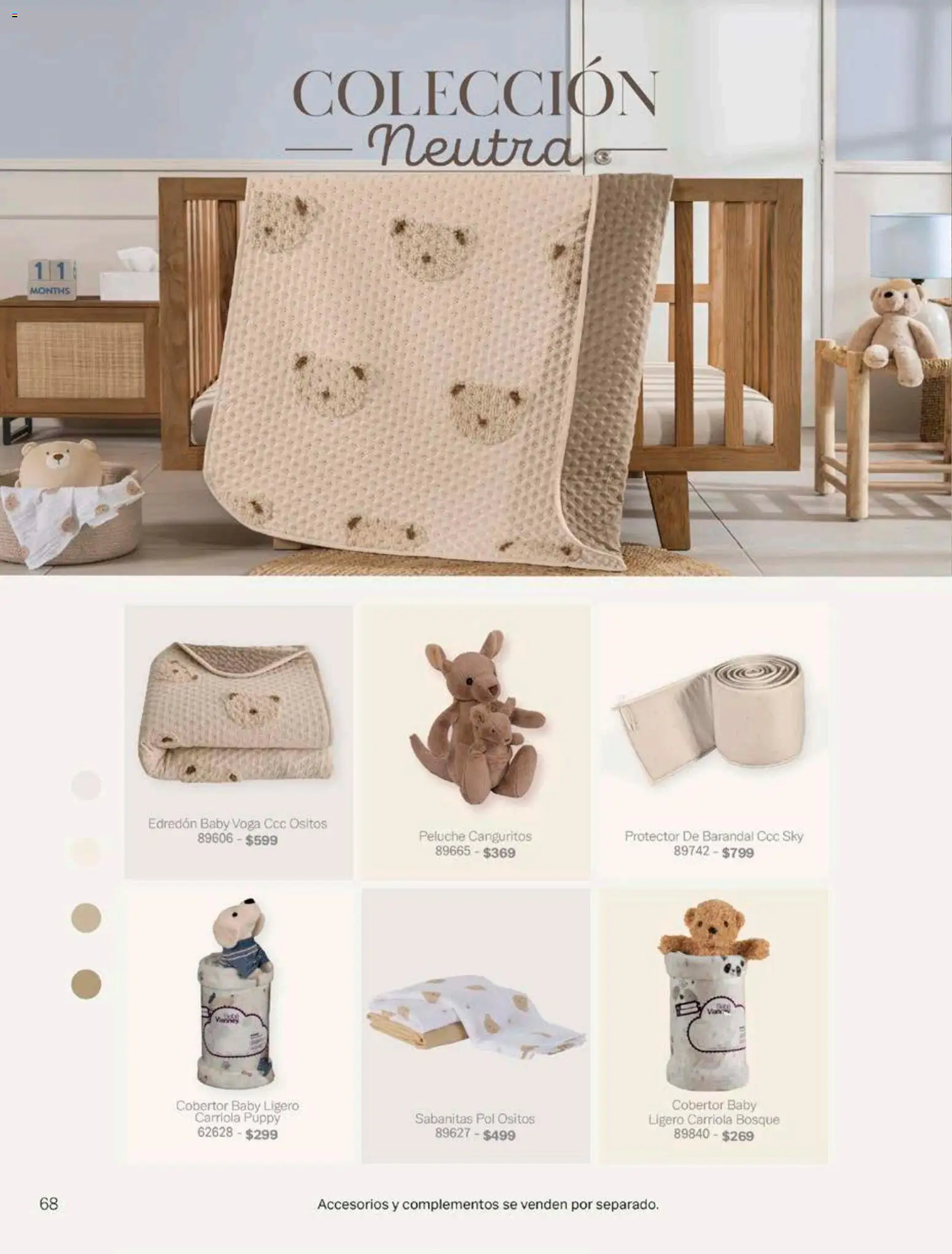 Nuevas ofertas de Vianney válidas en toda la República Mexicana desde el 17/08/2026. ¡Encuentra las mejores ofertas en Vianney catálogo Bebé! | Página: 70 | Productos: Carriola, Cobertor
