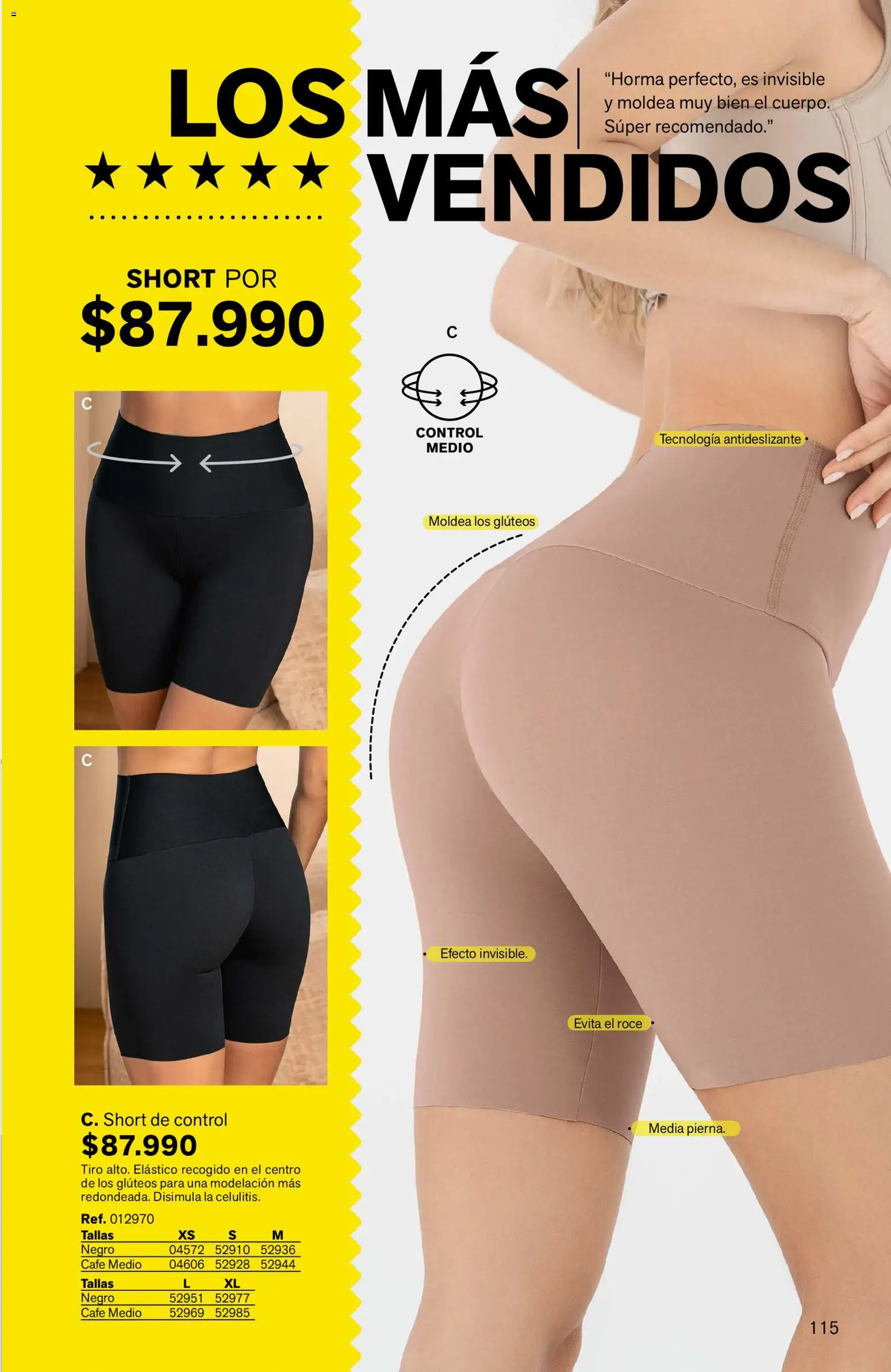 Leonisa revista - valida desde el 24/08/2026 | Página: 115 | Productos: Short, Café