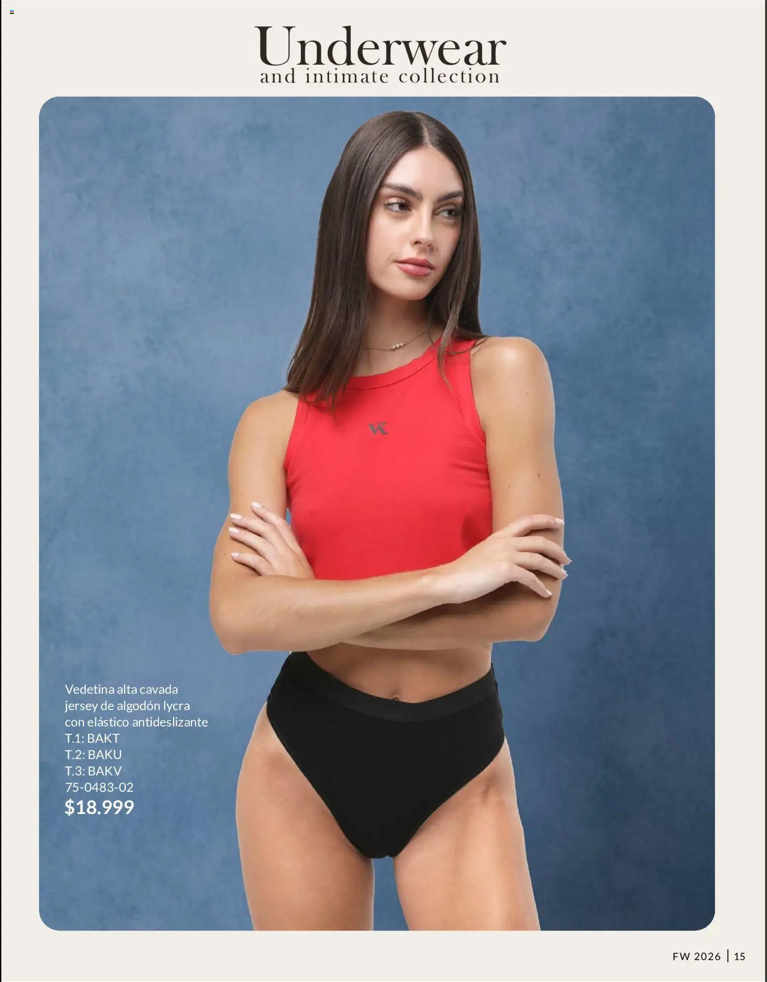 Vitnik - Underwear & Complements │ válido desde el 04/08/2026 | Página: 15 | Productos: Algodón