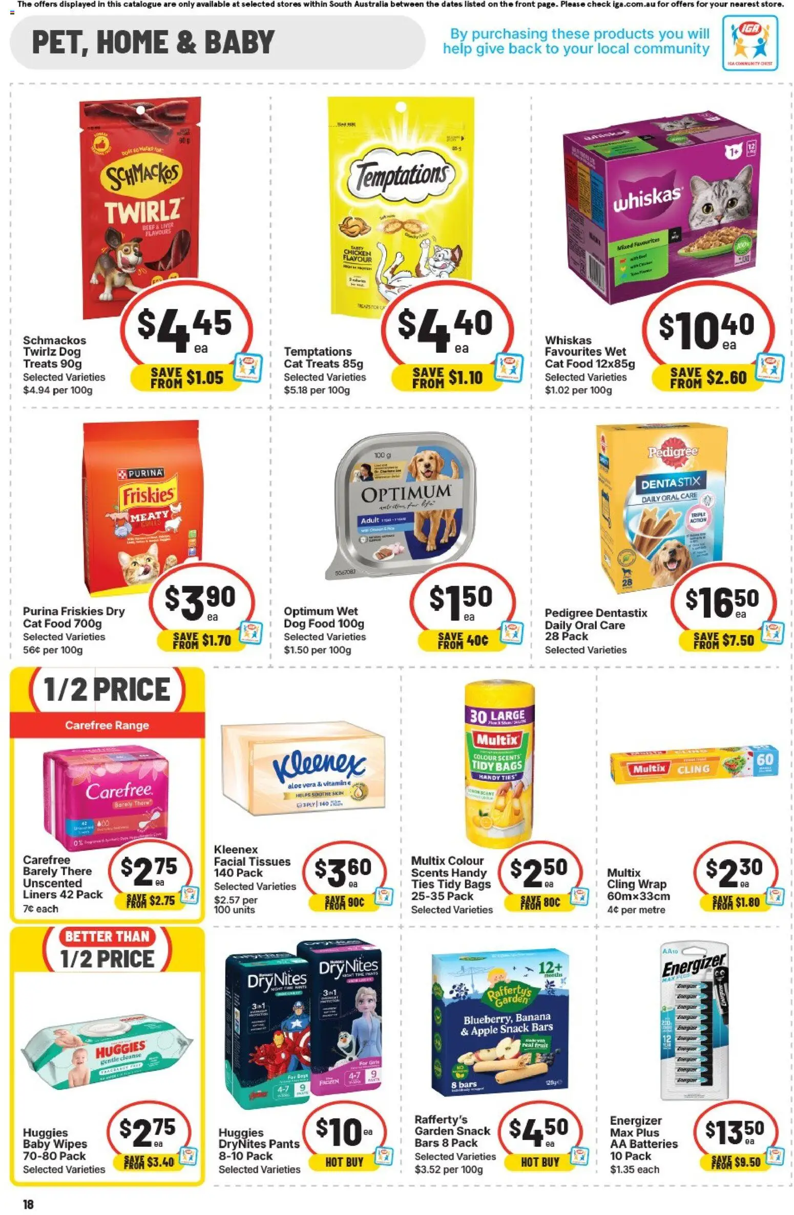IGA catalogue - valid from 17.06.2026 | Page: 14 | Products: Chicken, Batteries, Tissues, Vitamin