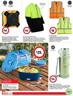 Preview of Coles Best buys - valid from 19/06/2026 | Page: 5 | Products: Heater, Vest, Water, Fan