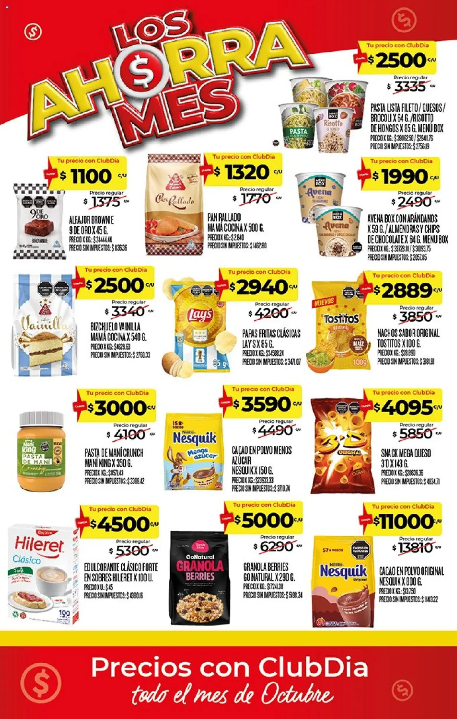 Supermercado DIA - Ahorrames Octubre │ válido desde el 01/10/2026 | Página: 4