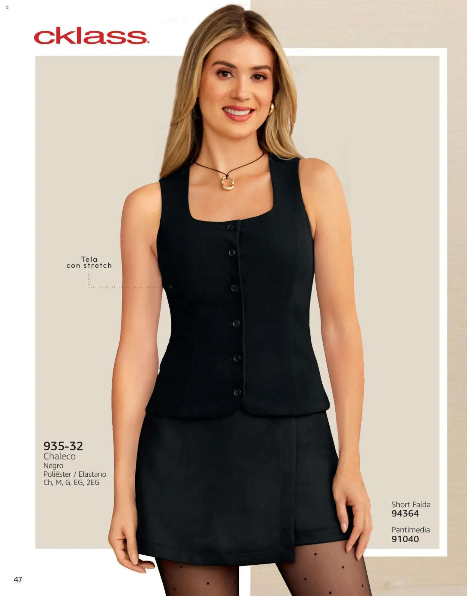 Nuevas ofertas de Cklass válidas en toda la República Mexicana desde el 08/07/2026. ¡Encuentra las mejores ofertas en Cklass catálogo Otoño Invierno! | Página: 50 | Productos: Chaleco, Falda, Short