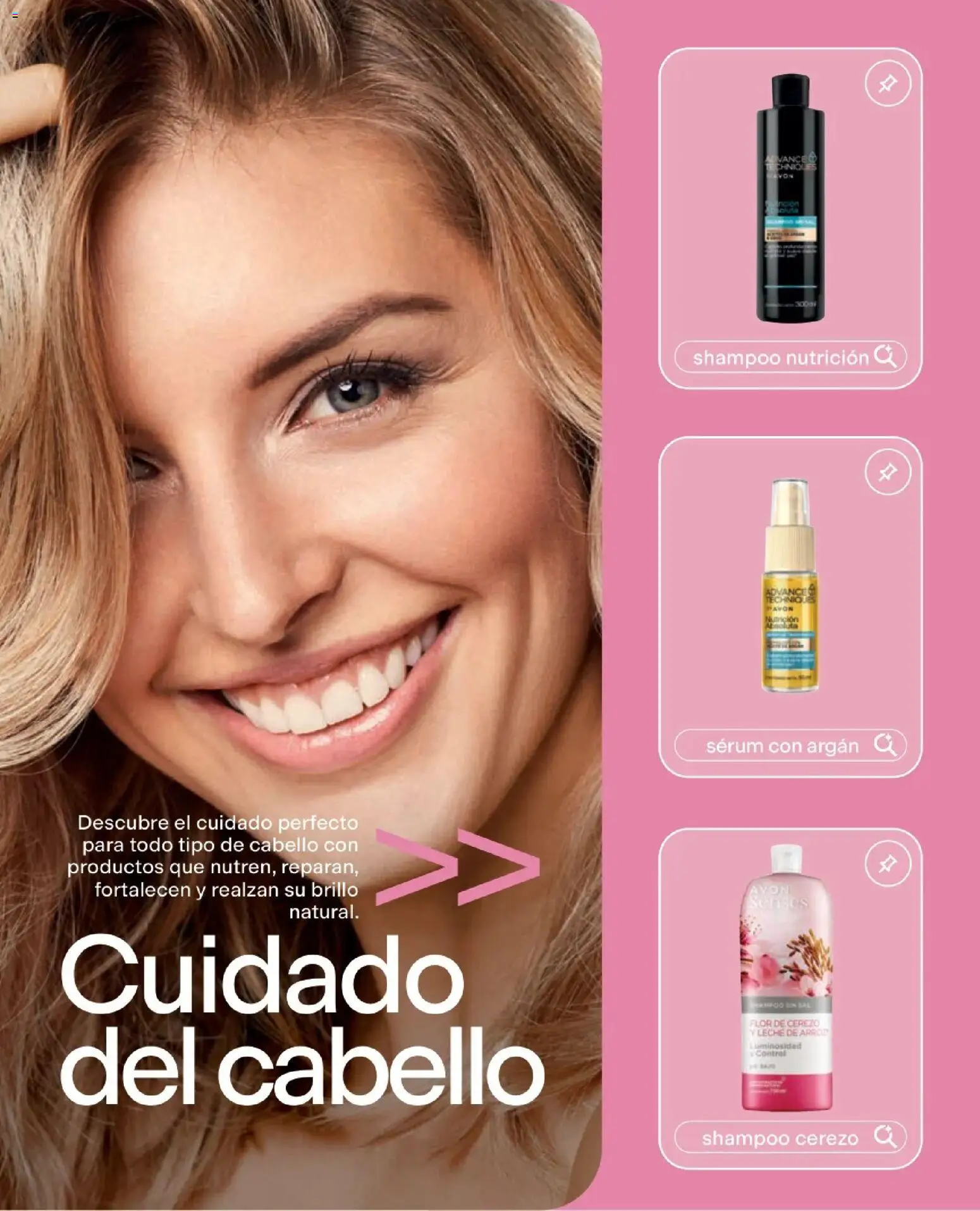 Catálogo Avon válido desde 22/07/2026 | Página: 159 | Productos: Shampoo, Leche, Arroz