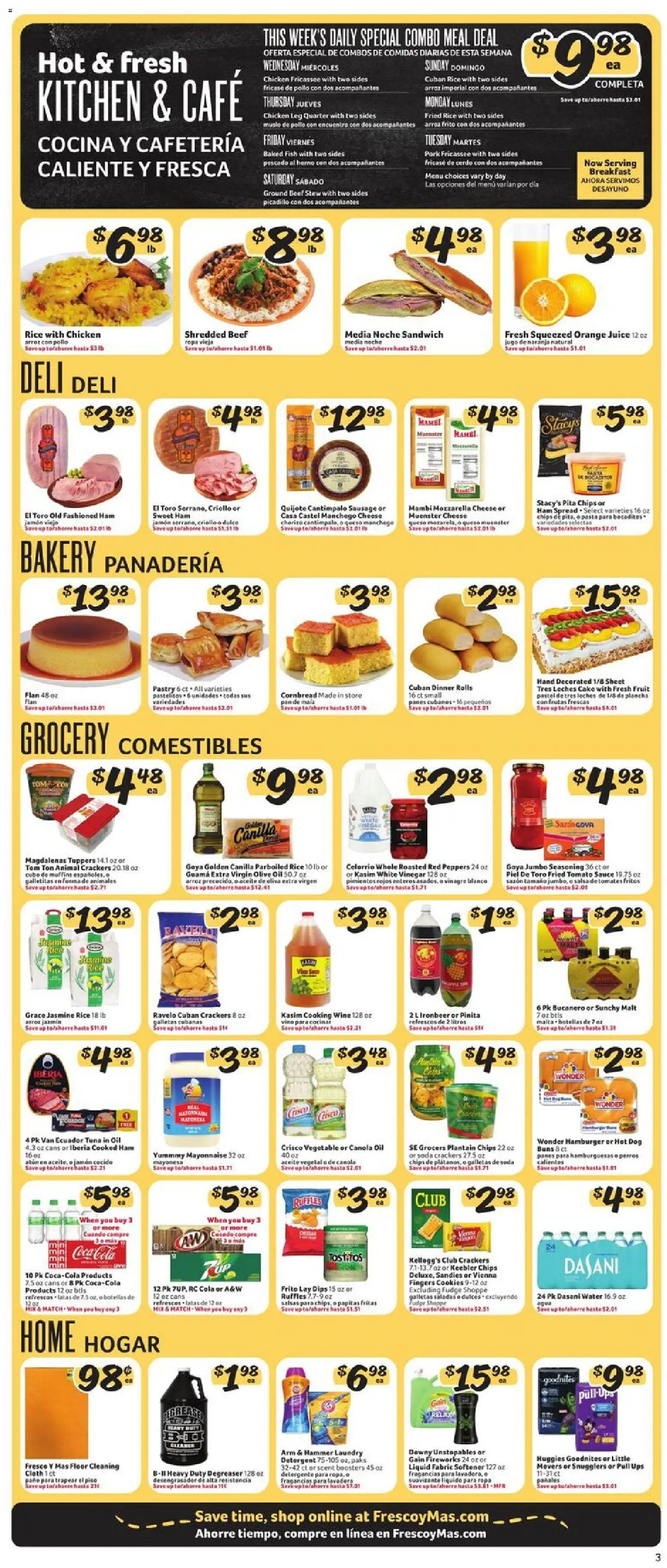 Fresco y Más Weekly Ad - valid from 06.05.2026 | Page: 6 | Products: Vinegar, Rice, Chips, Sauce