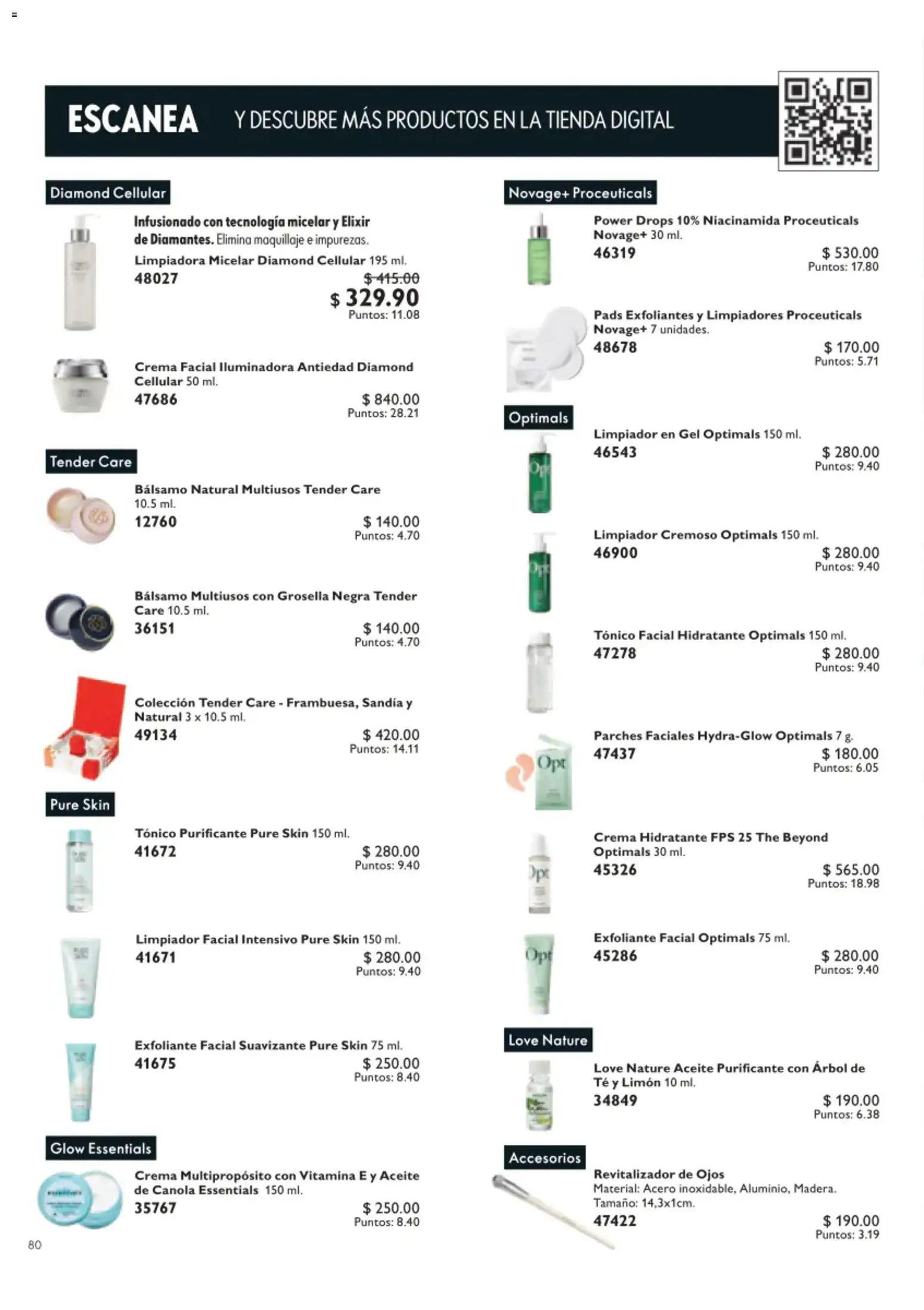 Nuevas ofertas de Oriflame válidas en toda la República Mexicana desde el 22/08/2026. ¡Encuentra las mejores ofertas en Oriflame campaña 12 2026! | Página: 80 | Productos: Limón, Aceite, Limpiador, Limpiador facial