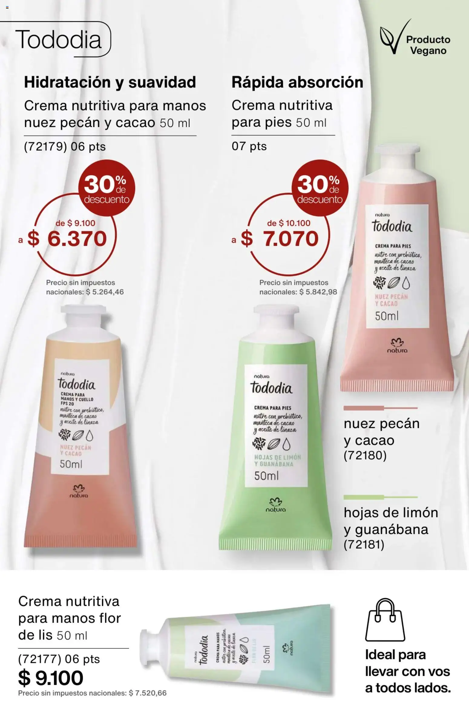 Catálogo Natura Ciclo 3 │ válido desde el 09/02/2026 | Página: 192 | Productos: Crema para manos, Aceite, Nuez, Crema
