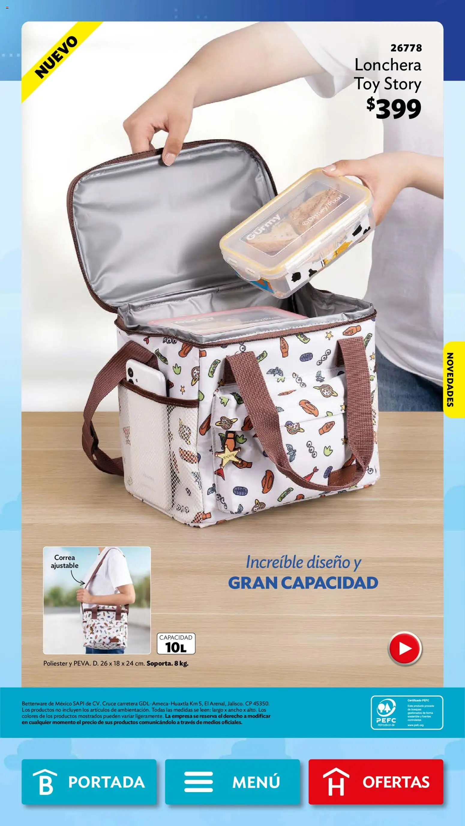 Nuevas ofertas de Betterware válidas en toda la República Mexicana desde el 01.06.2026. ¡Encuentra las mejores ofertas en Betterware campaña 6 2026! | Página: 110