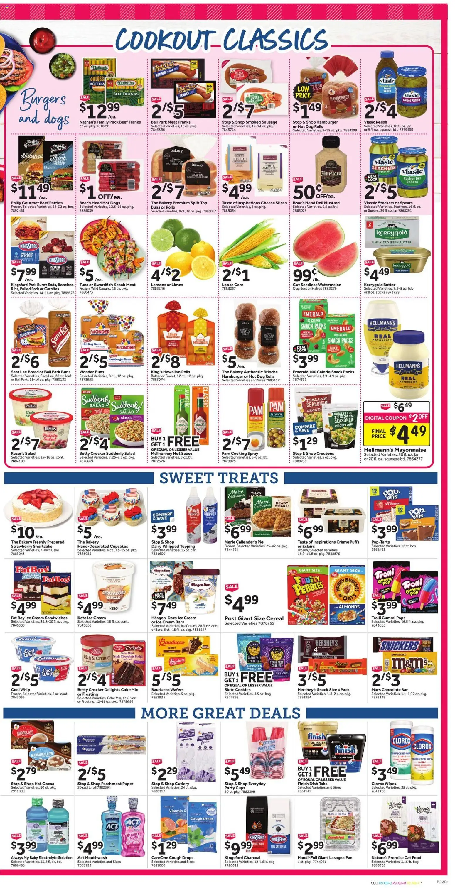 Stop & Shop Weekly Ad - valid from 08/28/2026 | Page: 5 | Products: Vitamin, Milk, Chocolate, Cream