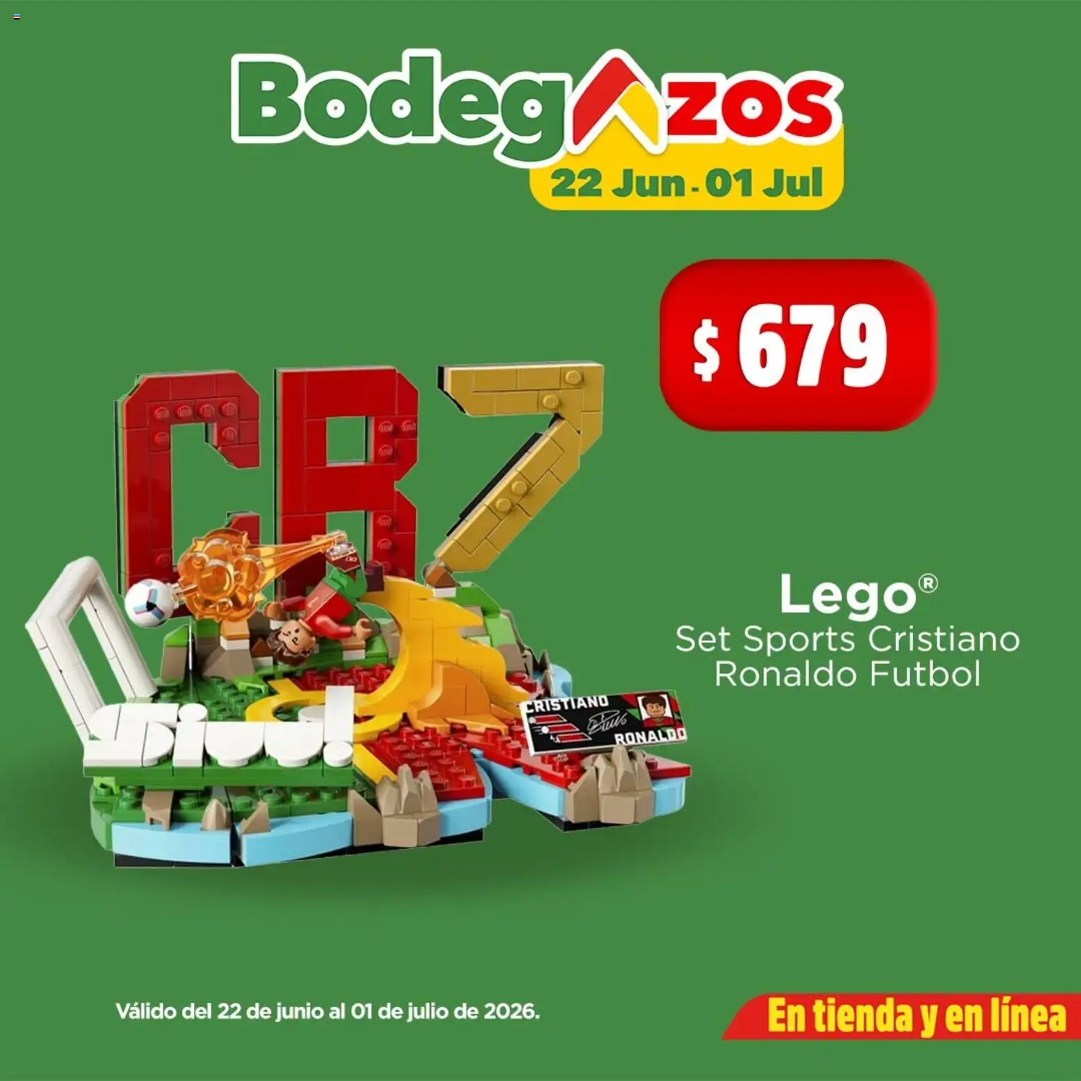 Nuevas ofertas de Bodega Aurrerá válidas en toda la República Mexicana desde el 22/06/2026. ¡Encuentra las mejores ofertas en Bodega Aurrerá folleto Creatividad sin límites al precio más bajo! | Página: 2