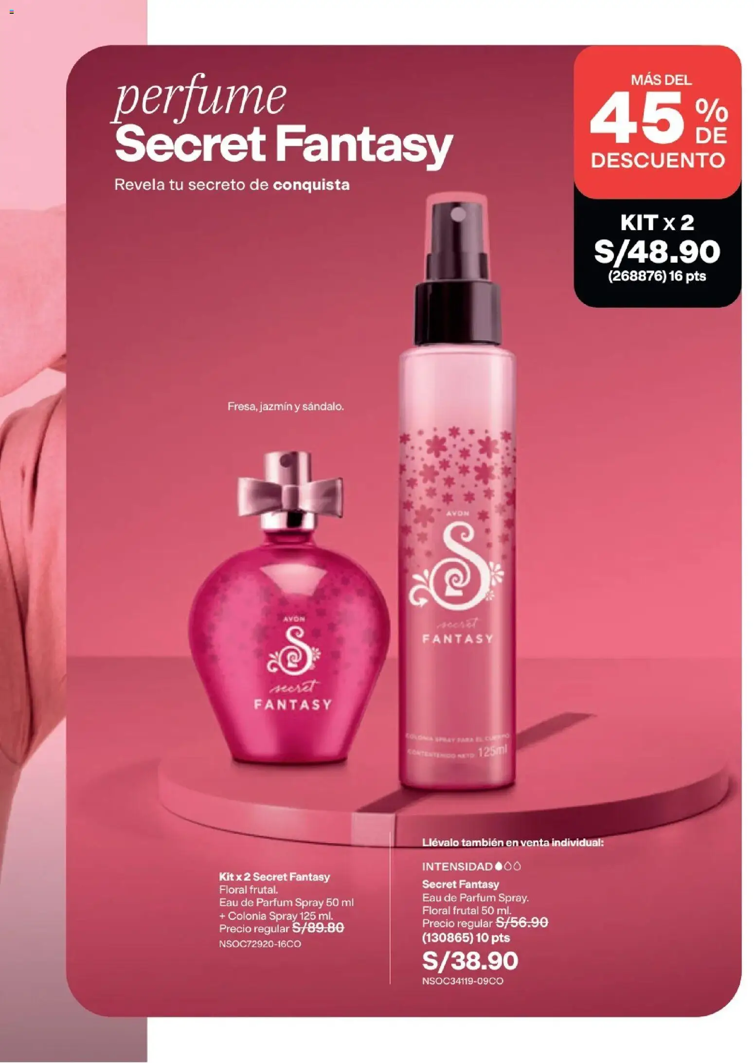 Catálogo Avon válido desde 15/09/2026 | Página: 72 | Productos: Perfume