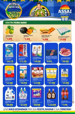 Assaí Atacadista ofertas - DF - Pré-Visualização do folheto da loja Assaí Atacadista, válido de 23.05.2026