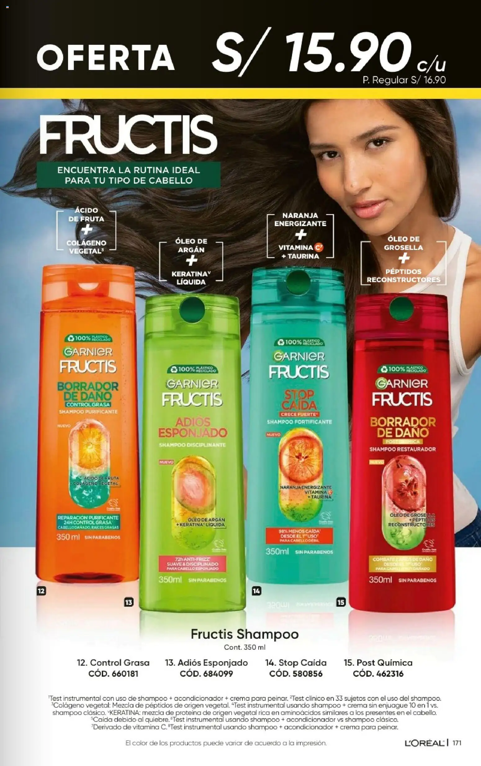 Catálogo Azzorti válido desde 20/09/2026 | Página: 173 | Productos: Shampoo, Acondicionador, Crema, Proteína
