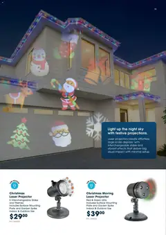 Preview of Mitre 10 - Merry Lane Festive Catalogue 2026 - valid from 01/10/2026 | Page: 18 | Products: Light, Slides, Projector