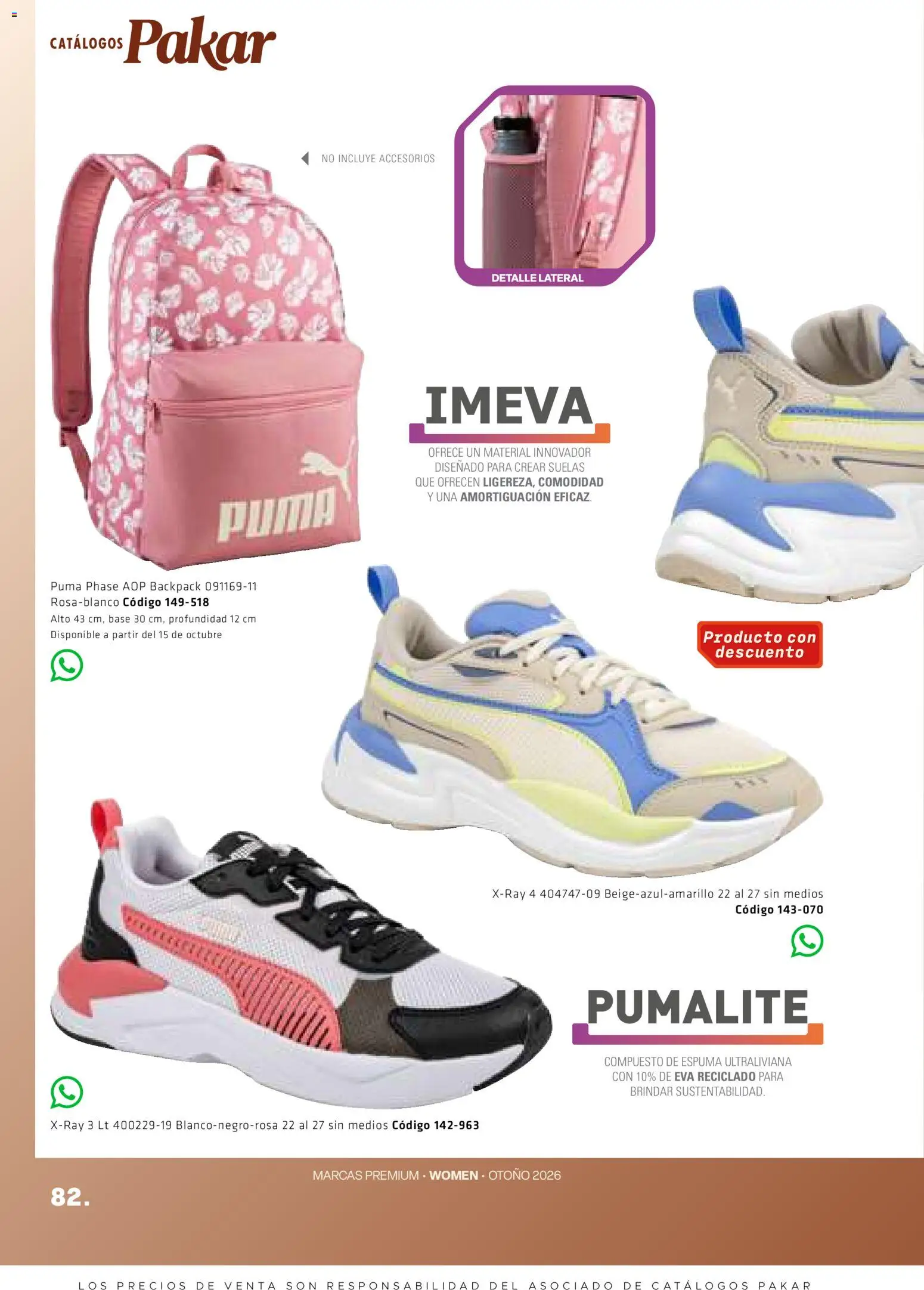 Nuevas ofertas de SC Pakar válidas en toda la República Mexicana desde el 28/08/2026. ¡Encuentra las mejores ofertas en SC Pakar catálogo Otoño! | Página: 82 | Productos: Espuma
