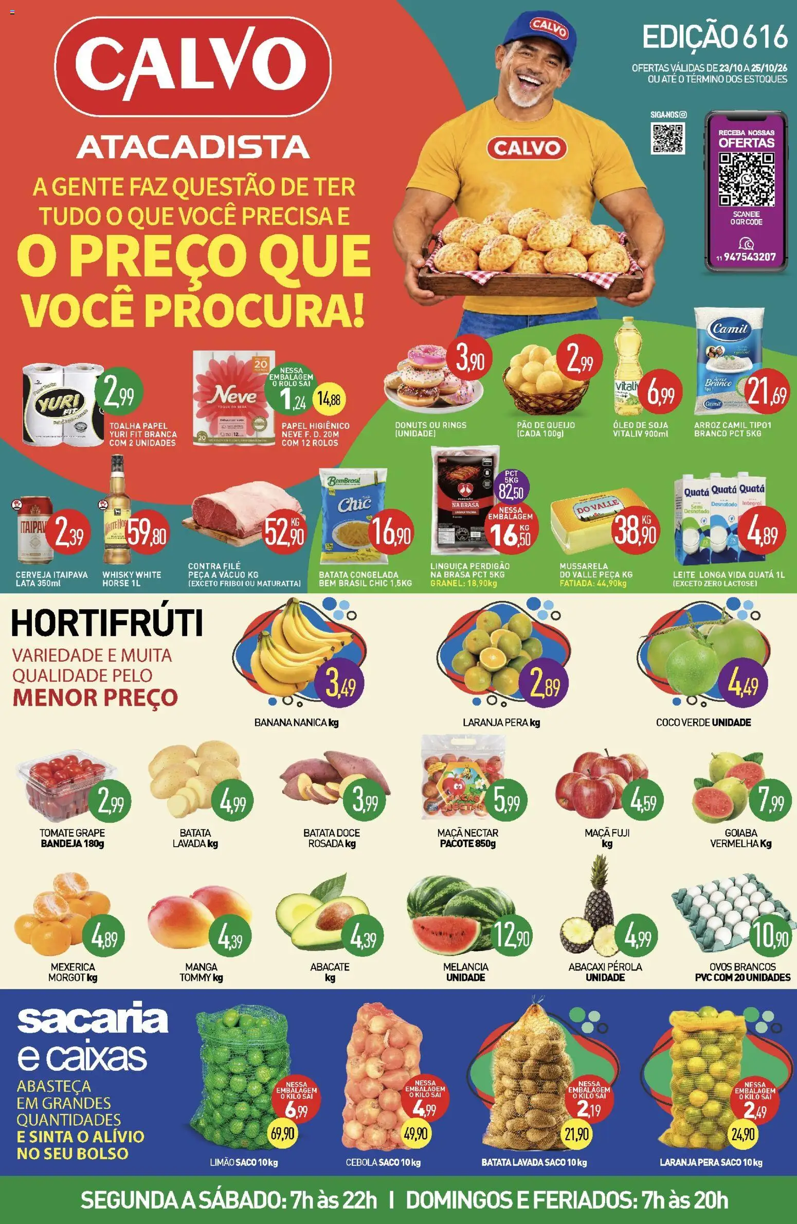 Calvo Atacadista Folheto - válido de 23/10/2026 | Página: 1