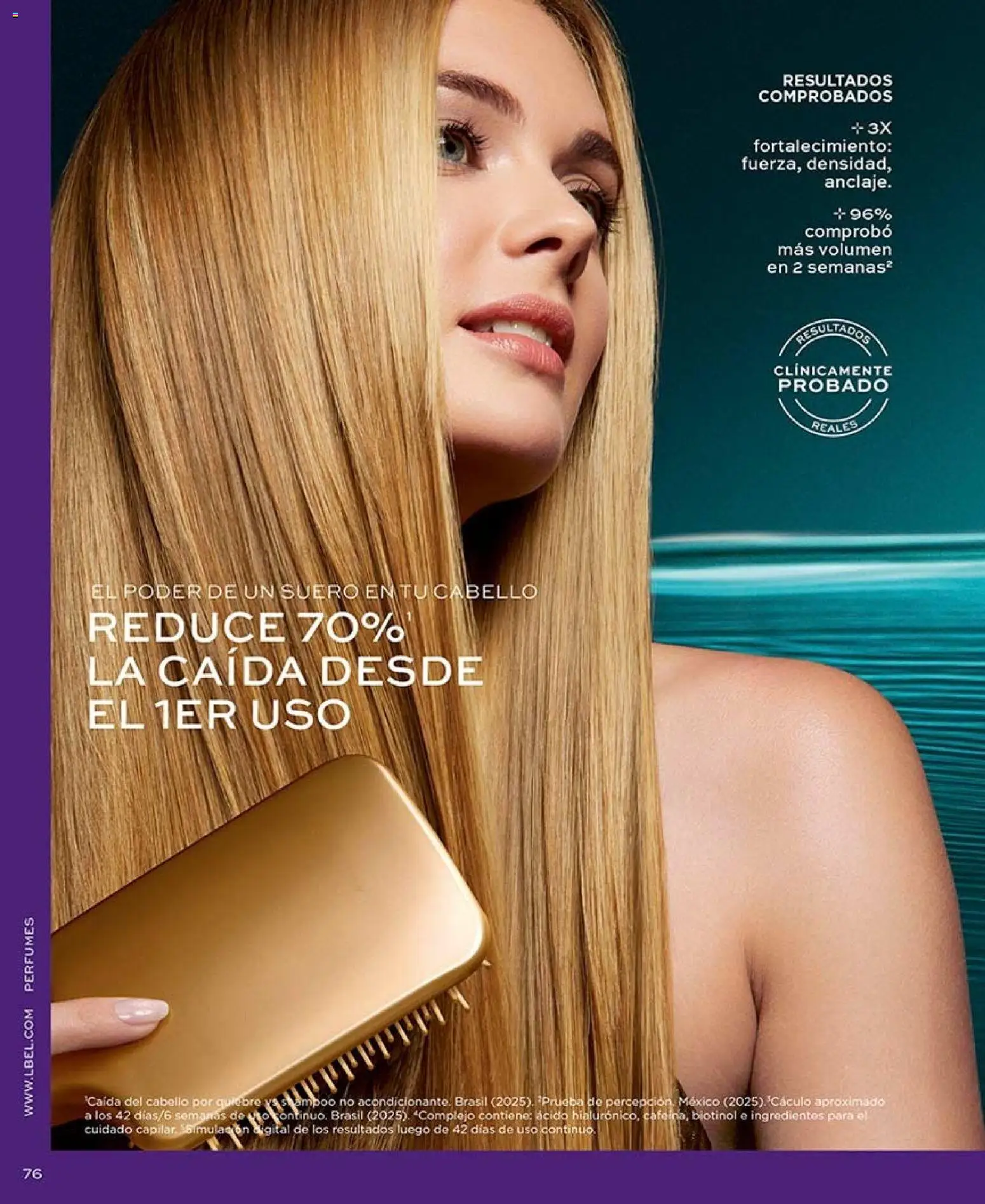 Catálogo L'Bel Campaña 15 │ válido desde el 06.09.2026 | Página: 76 | Productos: Perfumes, Shampoo, Ingredientes