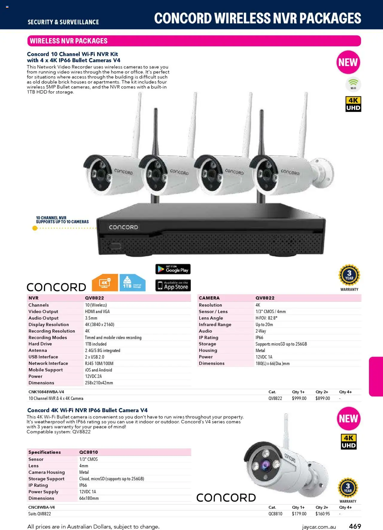 Jaycar catalogue - valid from 09/07/2025 | Page: 469 | Products: Audio, Recorder, Mobile, Video