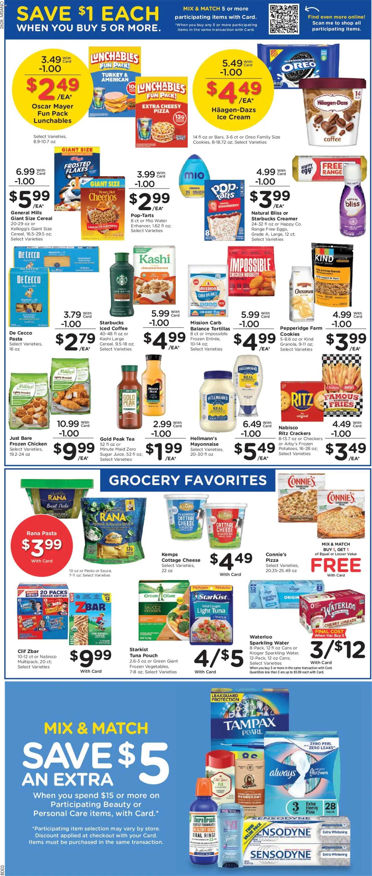 Mariano's Weekly Ad - valid from 08/12/2026 | Page: 7 | Products: Chicken, Honey, Cheese, Coffee