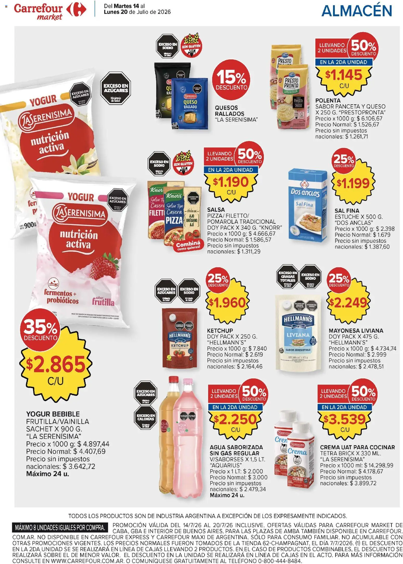 Carrefour Market catálogo │ válido desde el 14/07/2026 | Página: 10