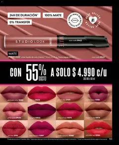 Catálogo CyZone Campaña 10 válido desde el 01.06.2026 | Página: 103 | Productos: Mate, Labial