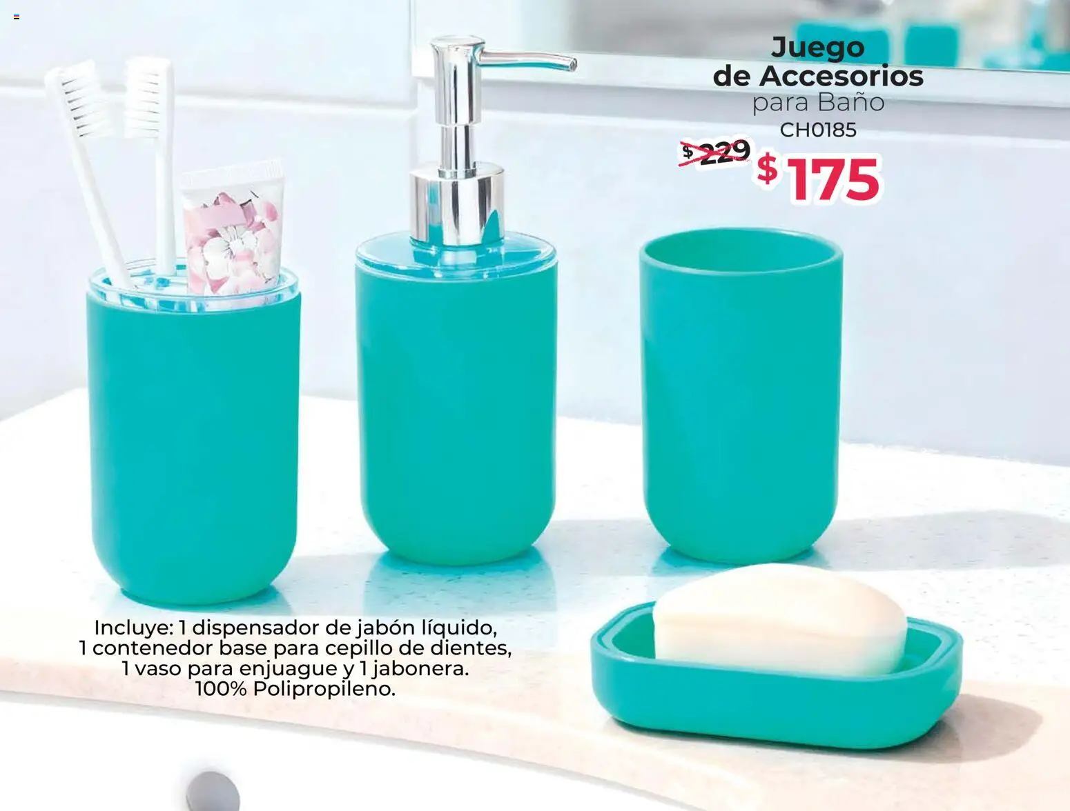 Nuevas ofertas de Colchas Concord válidas en toda la República Mexicana desde el 01/07/2026. ¡Encuentra las mejores ofertas en Colchas Concord catálogo Home! | Página: 141 | Productos: Cepillo, Juego, Baño, Jabón