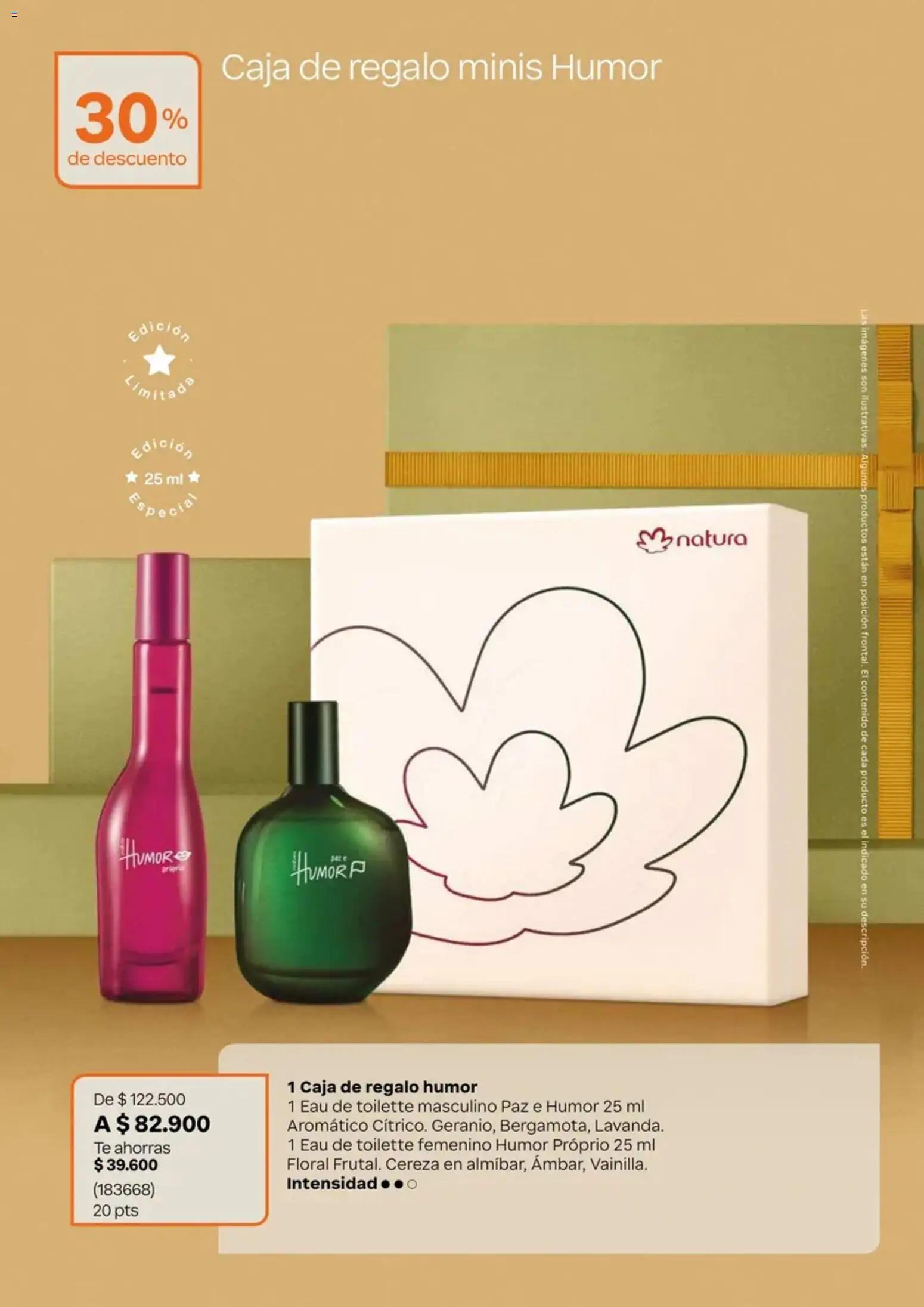 Catálogo Natura Ciclo12 │ válido desde el 04/08/2026 | Página: 10 | Productos: Caja, Eau de toilette, Té